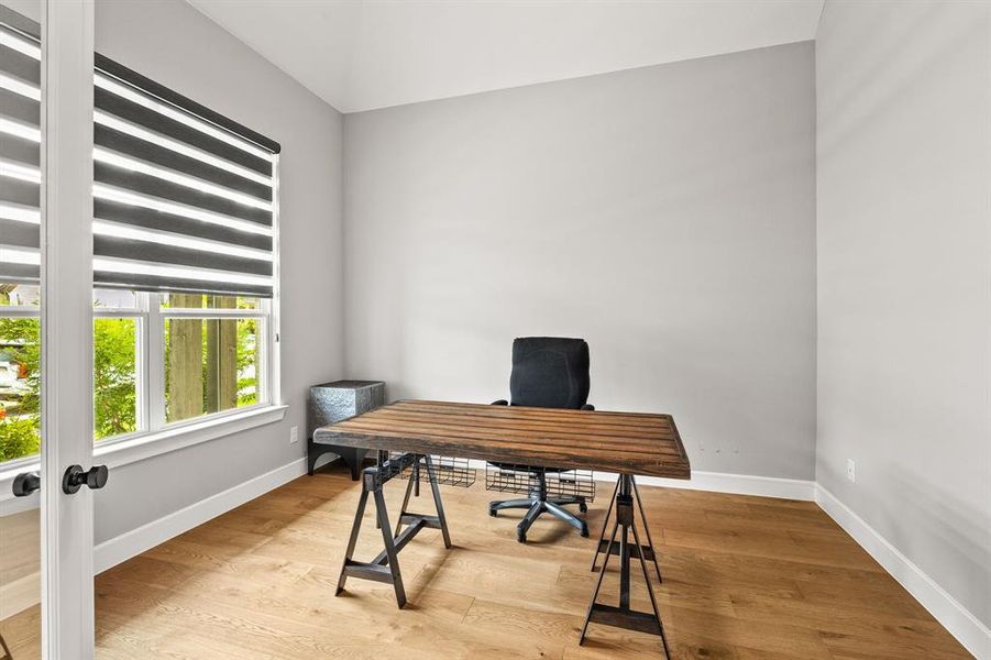 Private Office with French Doors