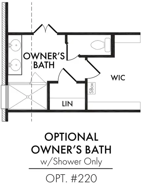 Master Bath – Shower Only Master Bath – Shower Only