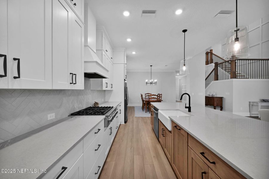 Furnished interior view inside a new home in , St. Augustine (Image 61). Furnished interior view inside a new home in , St. Augustine (Image 61).