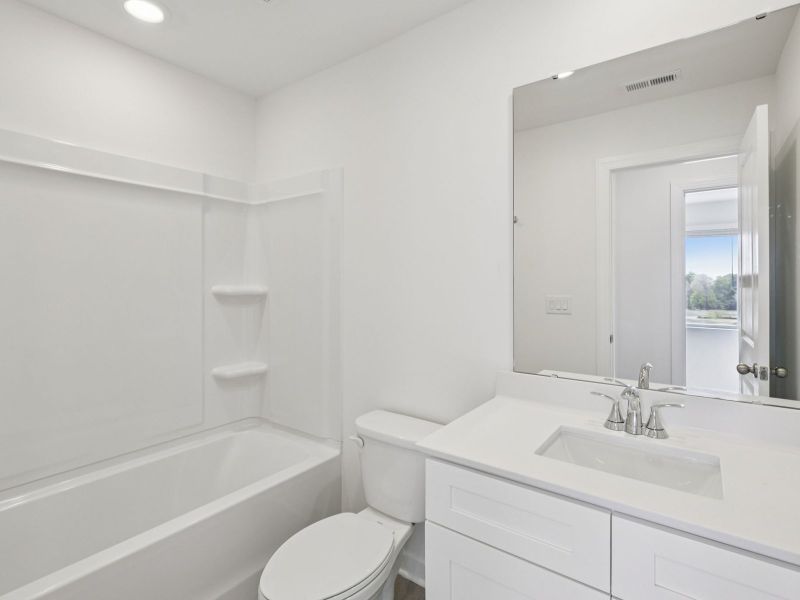 Furnished interior view inside a new home in Meadows at Wilson Farms - The Heights Series, Fort Mill (Image 8).