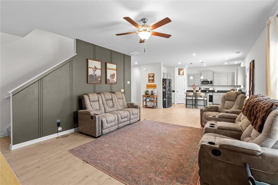 Furnished interior view inside a new home in , Douglasville (Image 13).