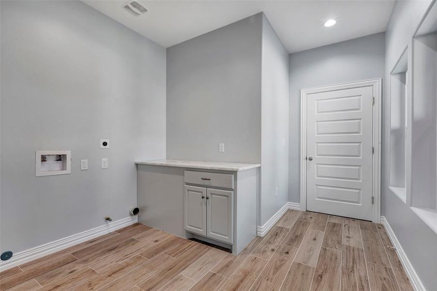 Lovely laundry room