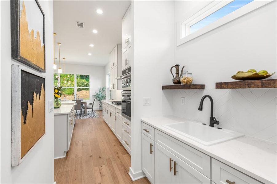 Furnished interior view inside a new home in , Alpharetta (Image 35). Furnished interior view inside a new home in , Alpharetta (Image 35).