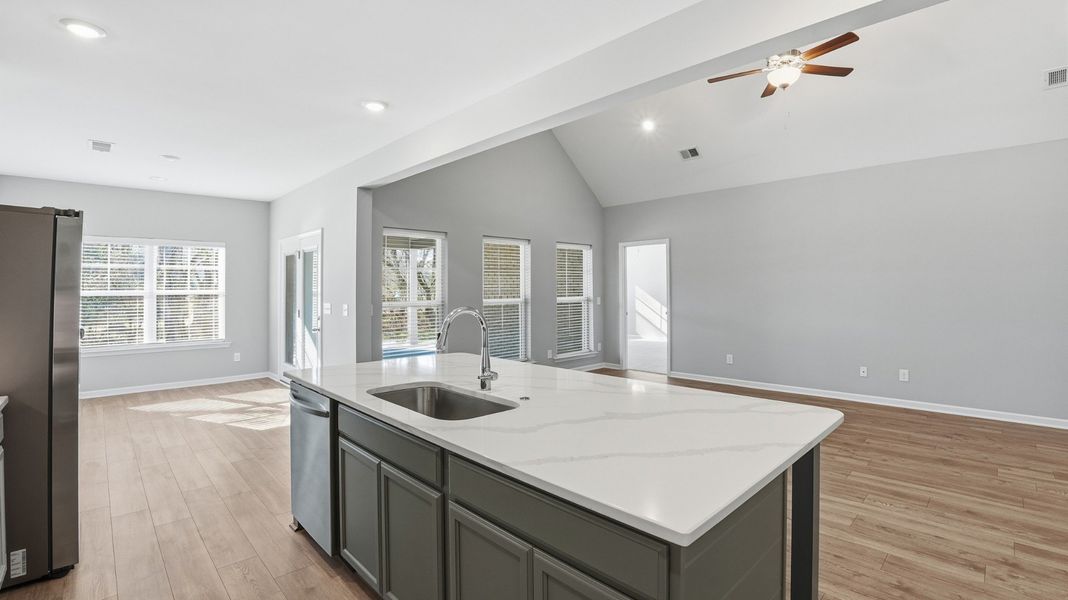 Furnished interior view inside a new home in Sagewood, Tullahoma (Image 16).