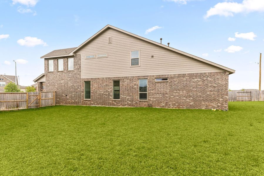 Large Yard all around