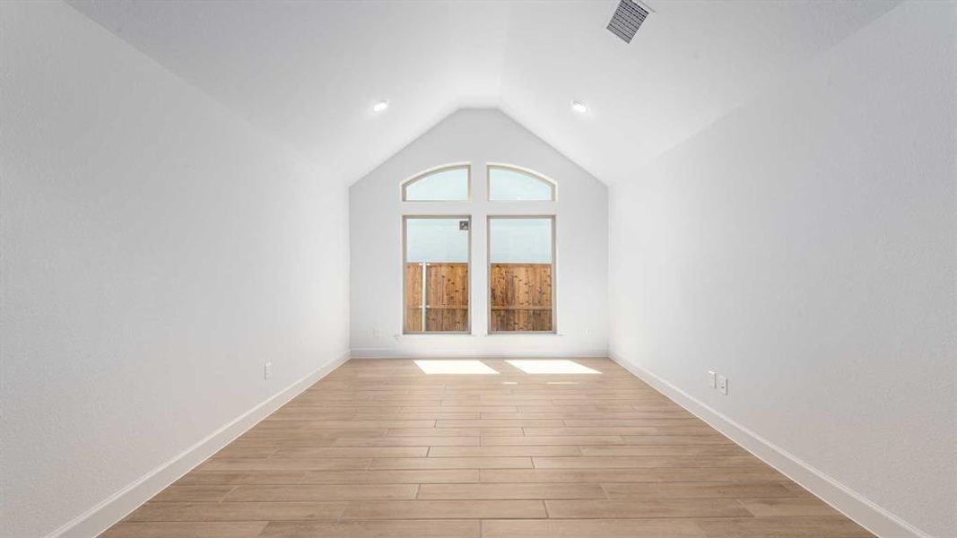 Spacious, unfurnished interior of a new home in The Heights At Uptown Celina 50', Celina (Image 11). Spacious, unfurnished interior of a new home in The Heights At Uptown Celina 50', Celina (Image 11).