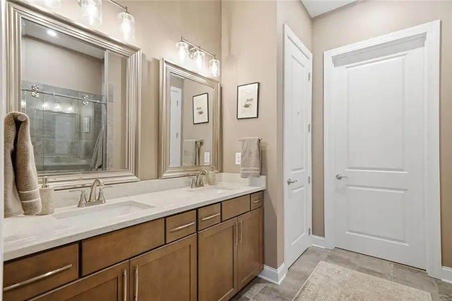 Furnished interior view inside a new home in , Ellijay (Image 9).