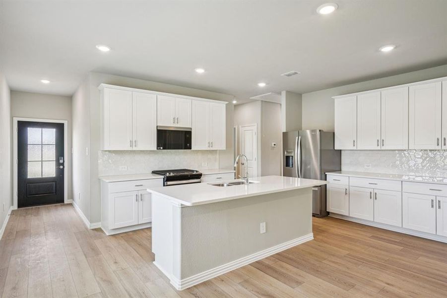 Photo is not of the actual home, but is an inspirational photo of builder’s model home and may depict options, furnishings, and/or decorator features that are not included.