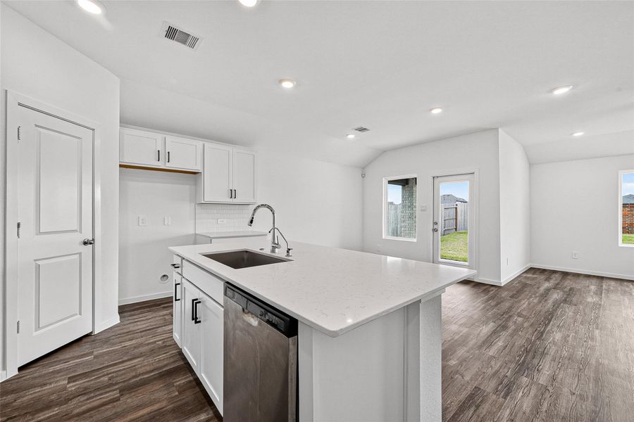 Furnished interior view inside a new home in , Katy (Image 12). Furnished interior view inside a new home in , Katy (Image 12).