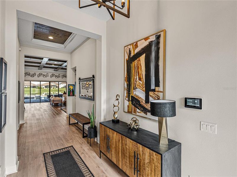 Furnished interior view inside a new home in Mirada, San Antonio (Image 51). Furnished interior view inside a new home in Mirada, San Antonio (Image 51).