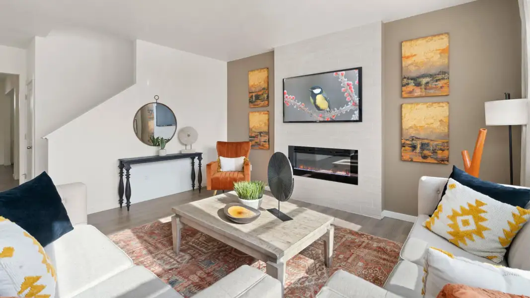Furnished interior view inside a new home in Jackson Creek, Monument (Image 11).