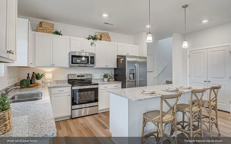 Furnished interior view inside a new home in Braxton Place, Moore (Image 6).
