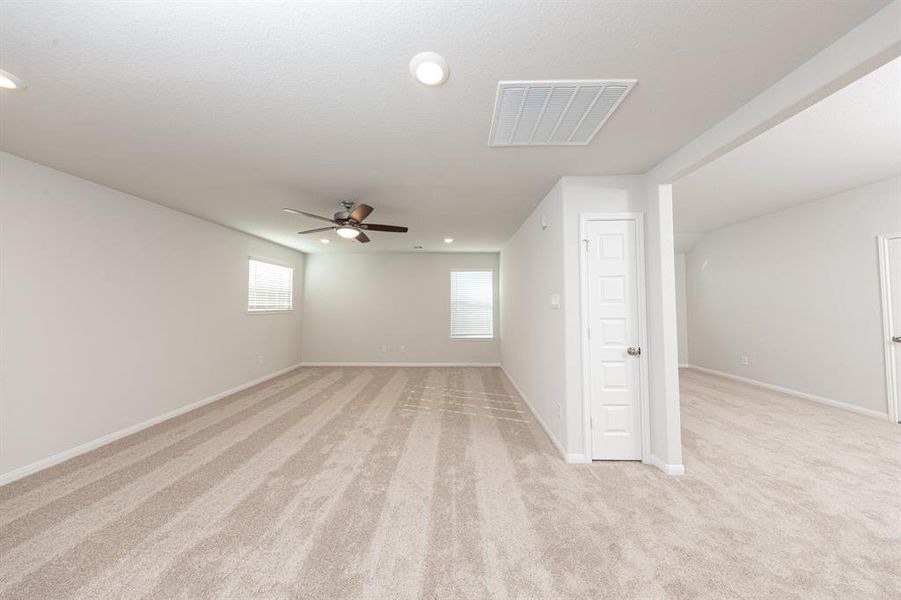 Photos are a representation of the floor plan. Options and interior selections will vary.
