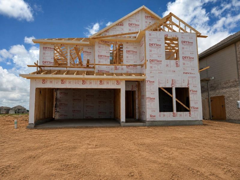 In-progress construction of a new home in Cypress Green, Hockley, TX (Image 4). In-progress construction of a new home in Cypress Green, Hockley, TX (Image 4).