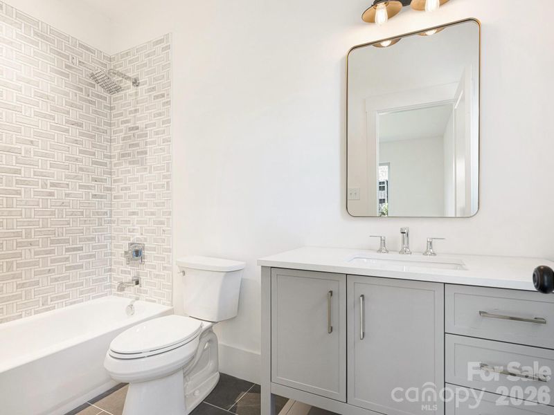 Furnished interior view inside a new home in , Charlotte (Image 5). Furnished interior view inside a new home in , Charlotte (Image 5).