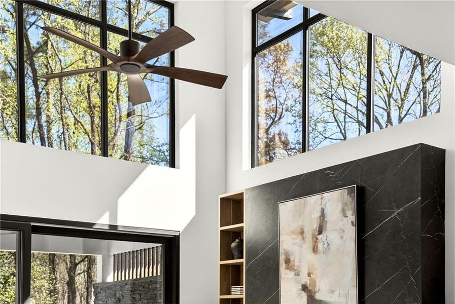 Exterior details and patio area of a home in , Atlanta (Image 35).
