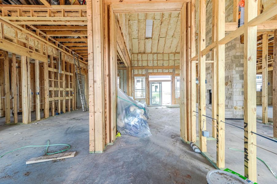 In-progress construction of a new home in , Needville, TX (Image 8).