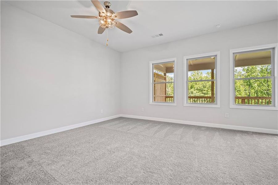 Spacious, unfurnished interior of a new home in The Retreat at River Green, Canton (Image 18).