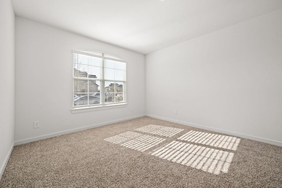 Spacious, unfurnished interior of a new home in Harvest Green, Richmond (Image 38). Spacious, unfurnished interior of a new home in Harvest Green, Richmond (Image 38).
