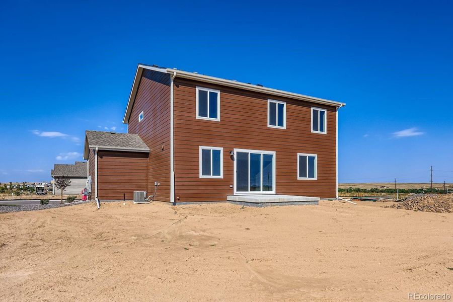 Large homesite - 80x120Backing to Open Space