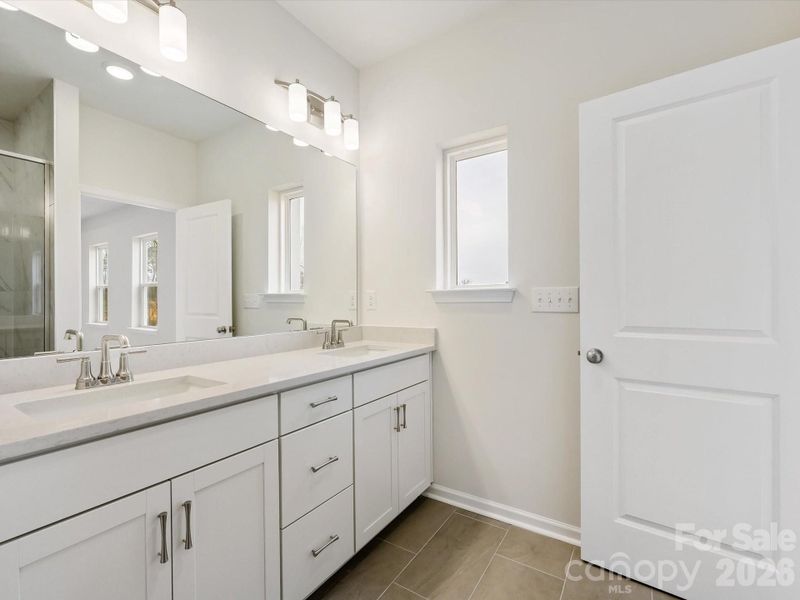 Furnished interior view inside a new home in Whitley Preserve – Park Collection, Mint Hill (Image 10).