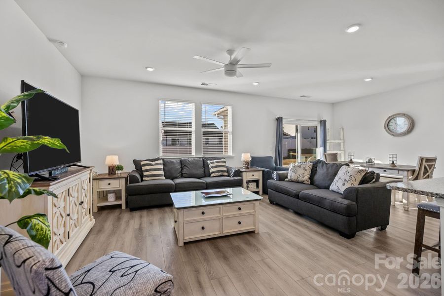 Furnished interior view inside a new home in Sheffield, Indian Trail (Image 6).
