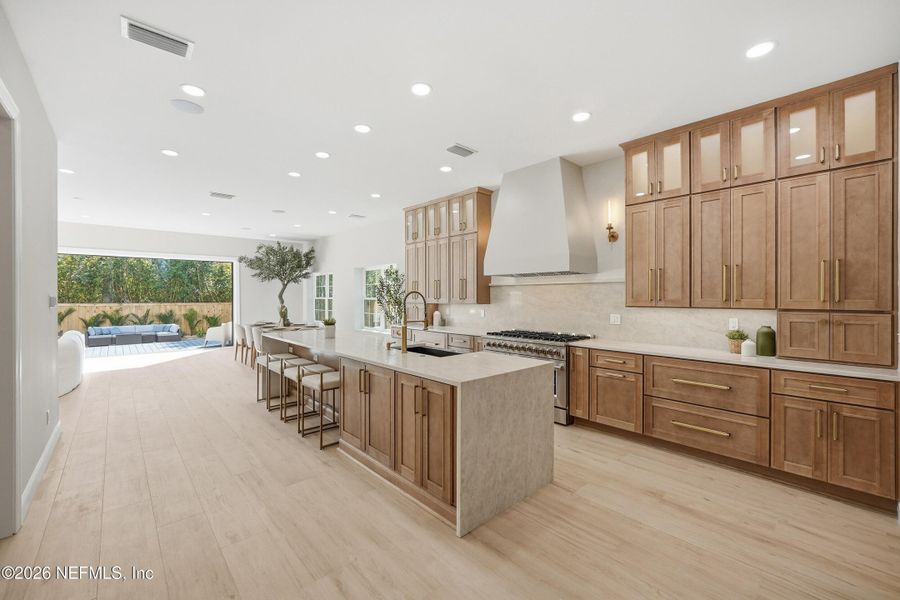 Furnished interior view inside a new home in , Atlantic Beach (Image 6).