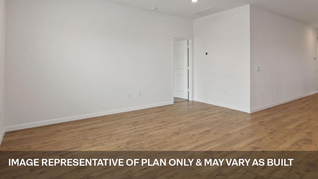Spacious, unfurnished interior of a new home in Monarch Ranch, Manor (Image 16). Spacious, unfurnished interior of a new home in Monarch Ranch, Manor (Image 16).