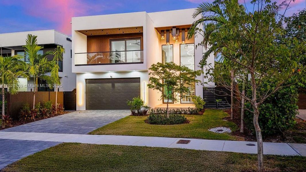 Front exterior of a new home in , Fort Lauderdale, FL, highlighting curb appeal (Image 1). Front exterior of a new home in , Fort Lauderdale, FL, highlighting curb appeal (Image 1).