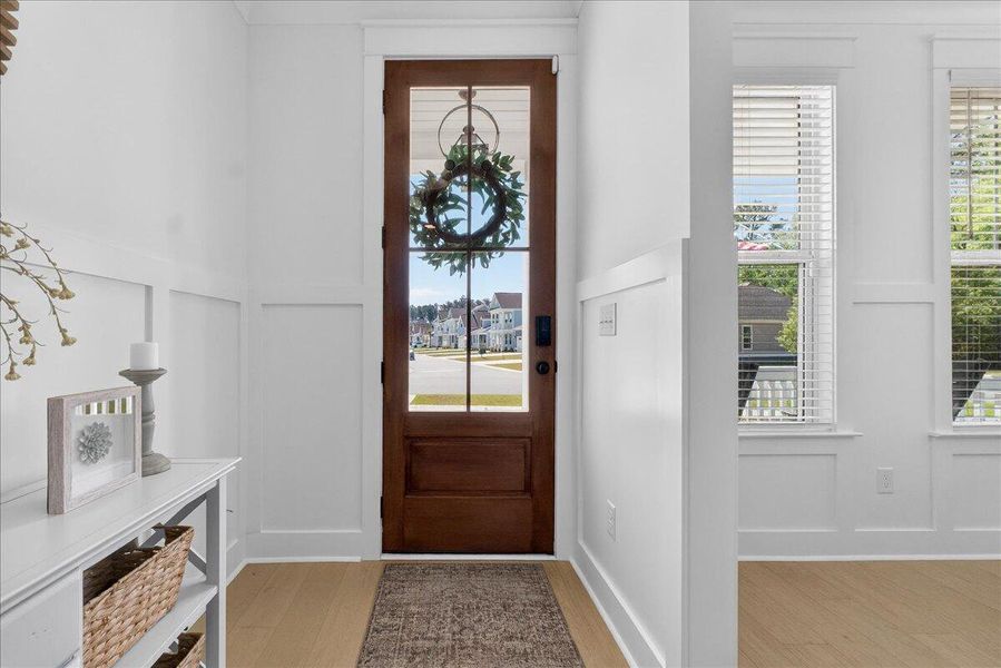 Furnished interior view inside a new home in Tidewater at Lakes of Cane Bay, Summerville (Image 30).