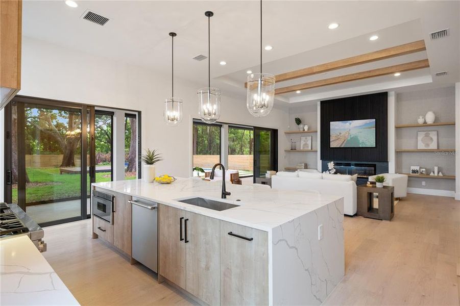 Furnished interior view inside a new home in , Windermere (Image 36).