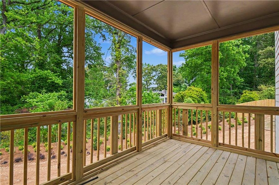 Exterior details and patio area of a home in , Norcross (Image 12).