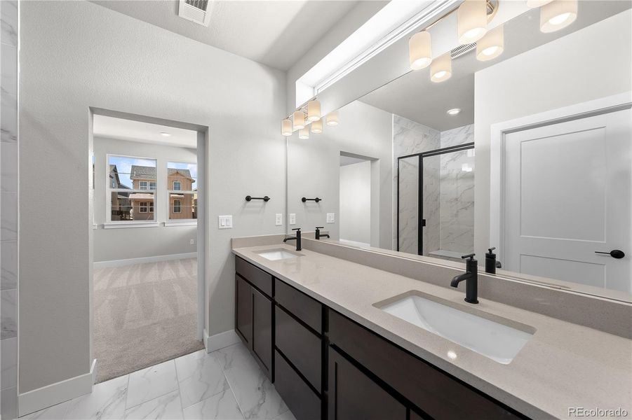 Furnished interior view inside a new home in , Littleton (Image 14).