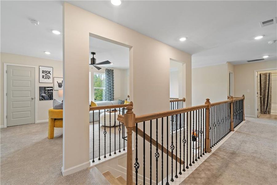 Furnished interior view inside a new home in Northcroft, Lawrenceville (Image 39).