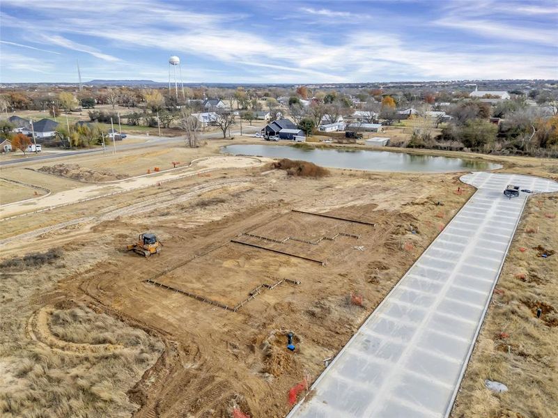 Site preparation for new homesites in , Tolar (Image 4).