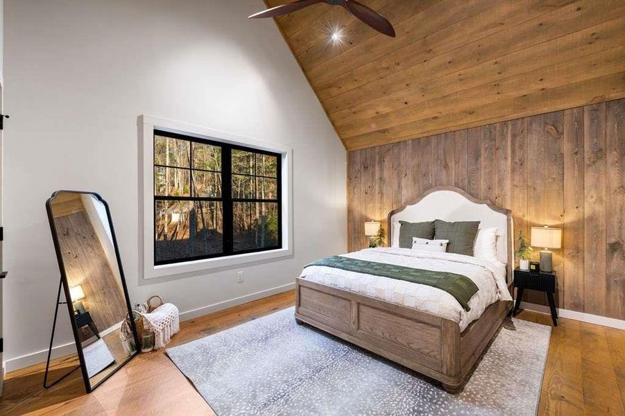 Furnished interior view inside a new home in , Blue Ridge (Image 13).