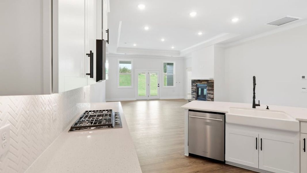 Furnished interior view inside a new home in Sycamore Cove, Woodruff (Image 9).