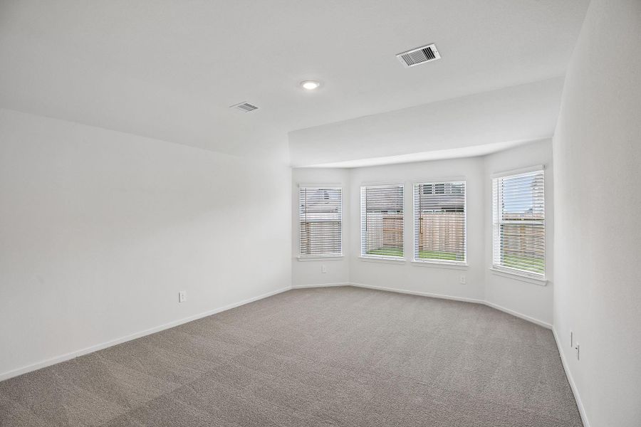 Spacious, unfurnished interior of a new home in Riviera Pines - Classic Series, Huffman (Image 28). Spacious, unfurnished interior of a new home in Riviera Pines - Classic Series, Huffman (Image 28).