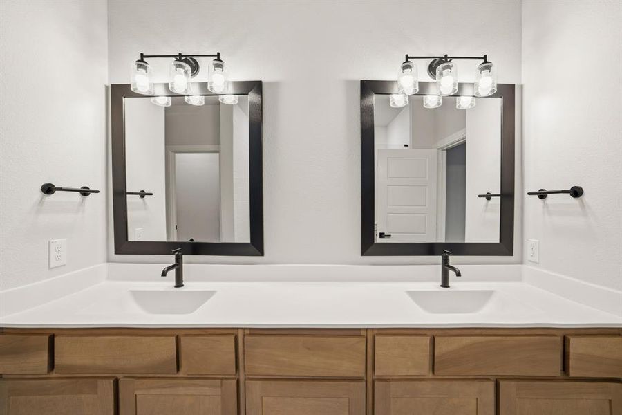 Furnished interior view inside a new home in Karis - Cottage Series, Crowley (Image 10).