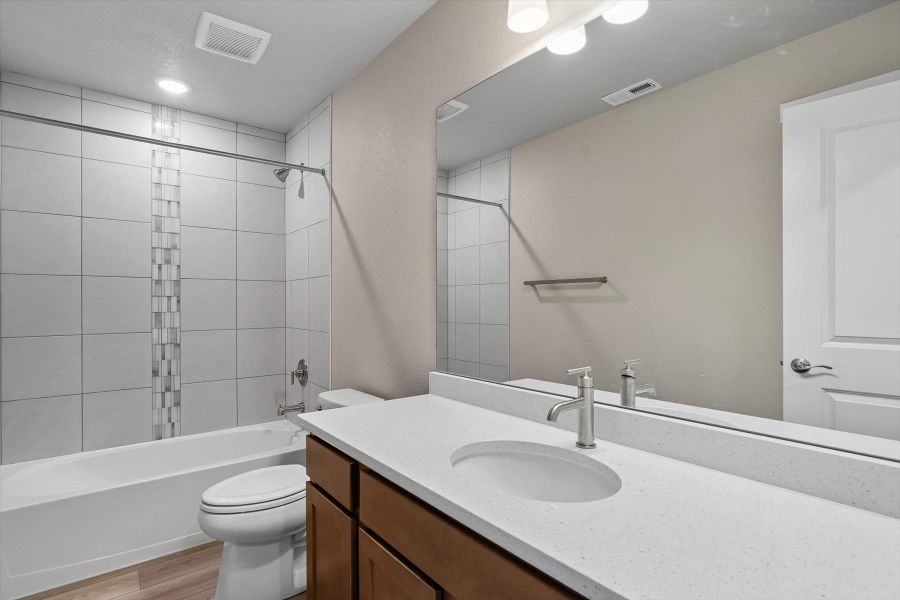 Furnished interior view inside a new home in Pony Park, Colorado Springs (Image 11).