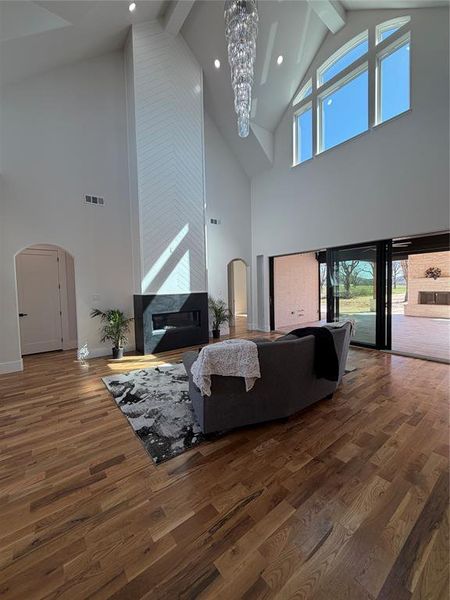 Furnished interior view inside a new home in , Granbury (Image 8). Furnished interior view inside a new home in , Granbury (Image 8).