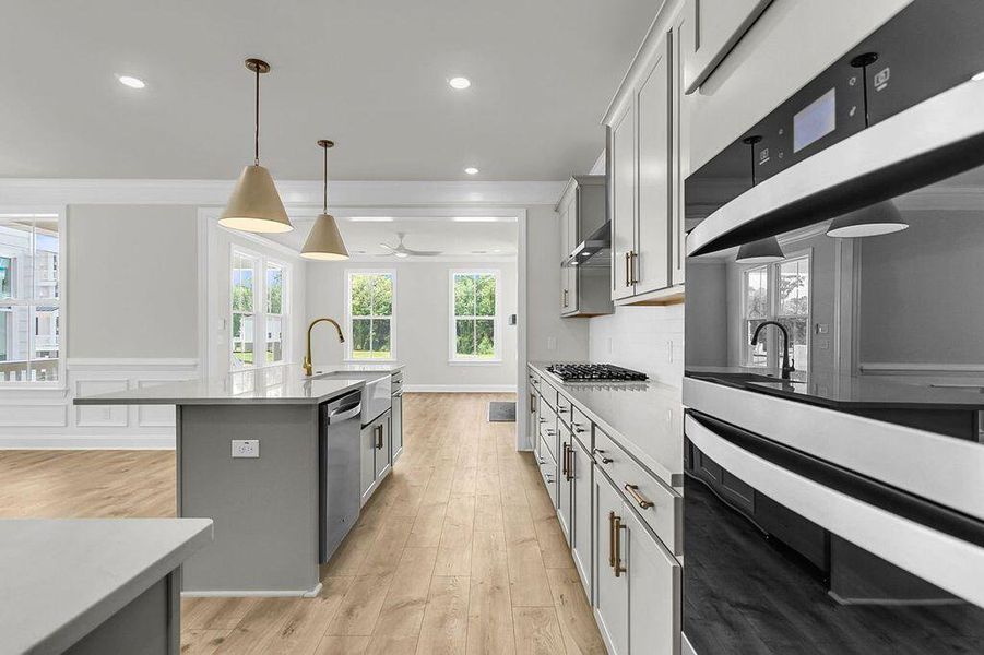 Furnished interior view inside a new home in Heron Preserve, Hanahan (Image 6).