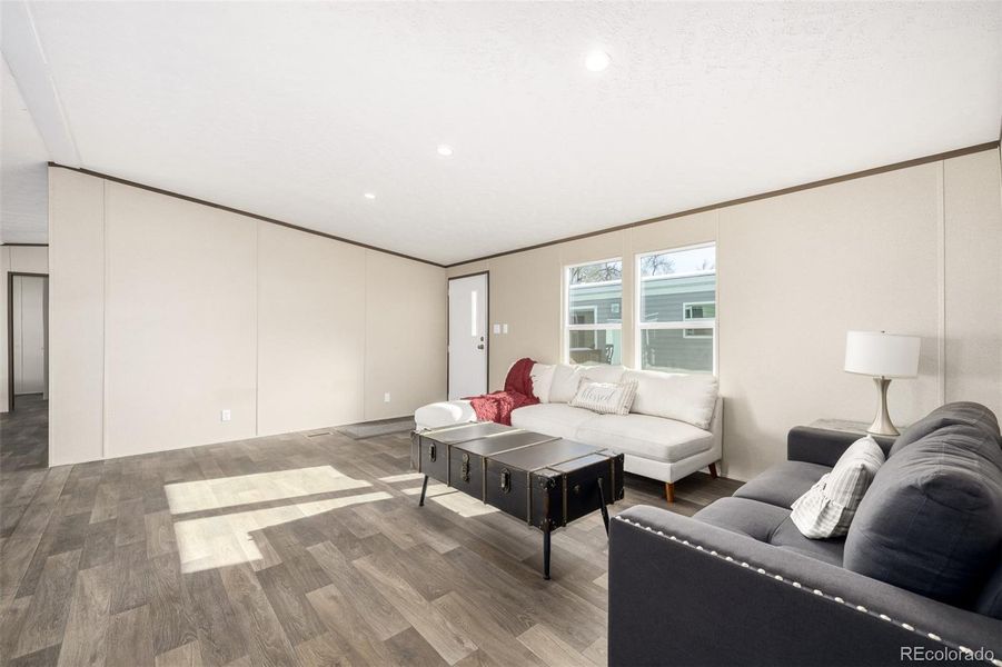 Furnished interior view inside a new home in , Colorado Springs (Image 13).