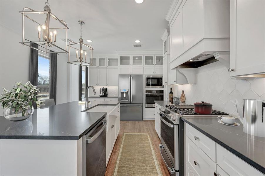 Furnished interior view inside a new home in Heath Golf & Yacht Villas, Heath (Image 6).