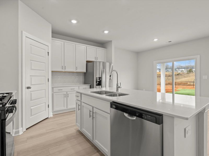 Furnished interior view inside a new home in Wexford Park, Fountain Inn (Image 4).