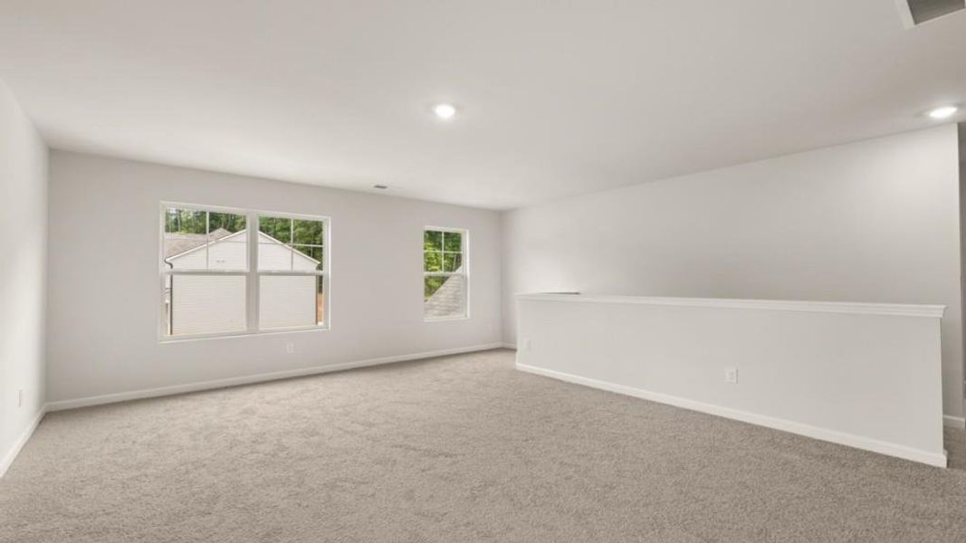 Spacious, unfurnished interior of a new home in South Wind, Union City (Image 35). Spacious, unfurnished interior of a new home in South Wind, Union City (Image 35).