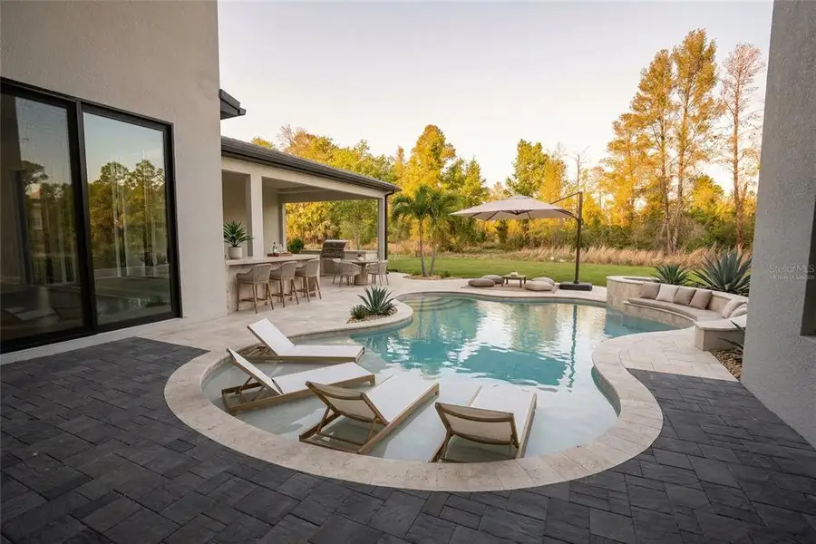Exterior details and patio area of a home in , Montverde (Image 2). Exterior details and patio area of a home in , Montverde (Image 2).