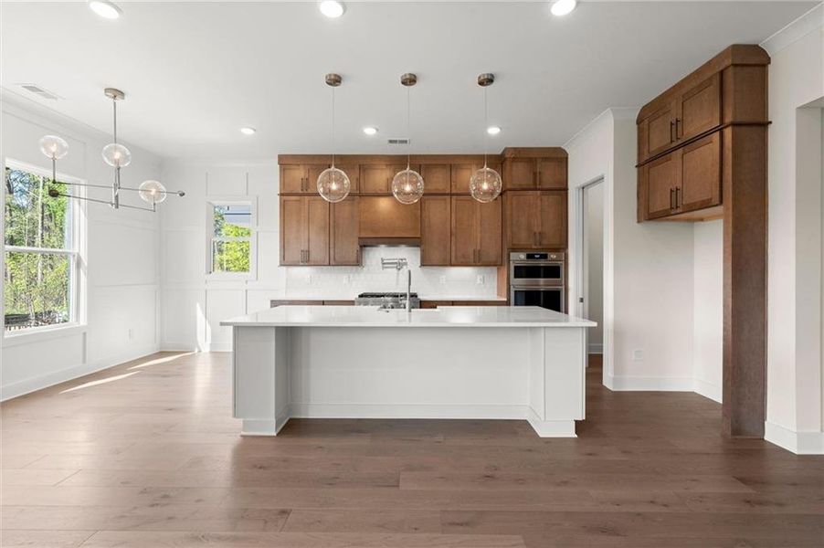 Furnished interior view inside a new home in The Gathering – Alpharetta, Alpharetta (Image 6).