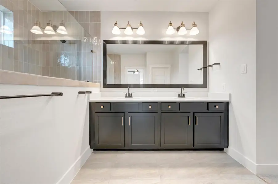 Furnished interior view inside a new home in Two Step Farm - Landmark Row Collection, Montgomery (Image 19).