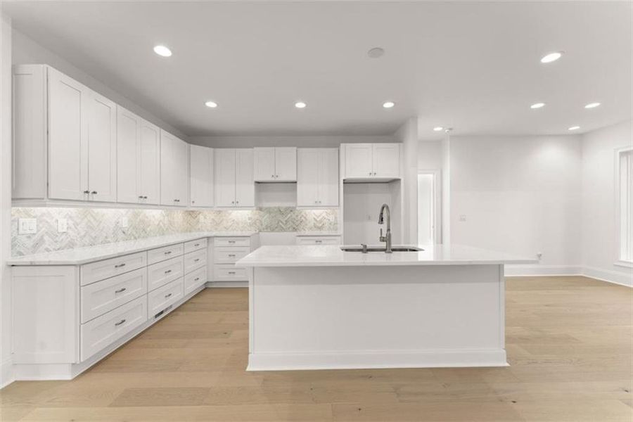 Furnished interior view inside a new home in , Cleveland (Image 18).